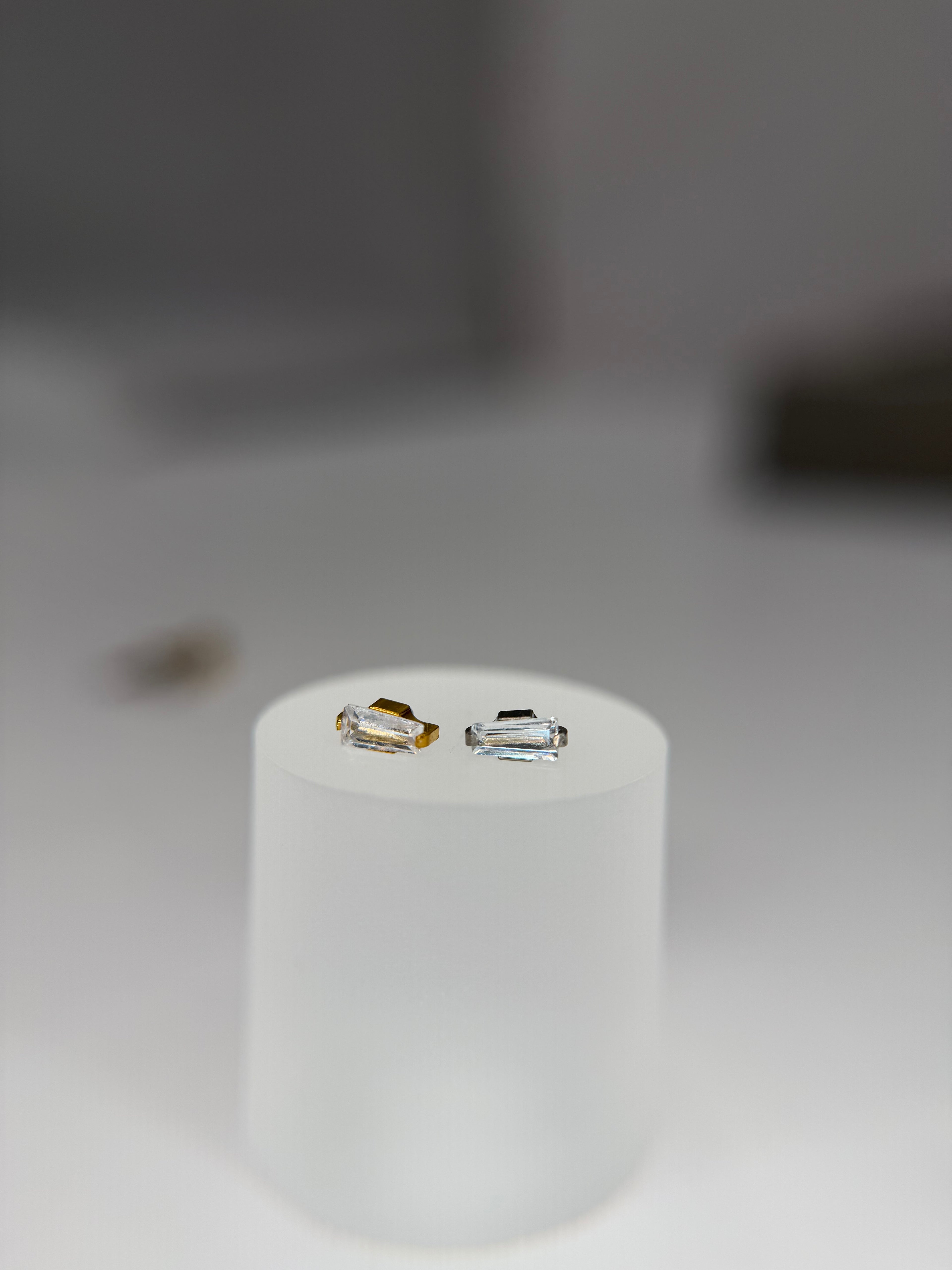 Labret Retângulo Baguete
