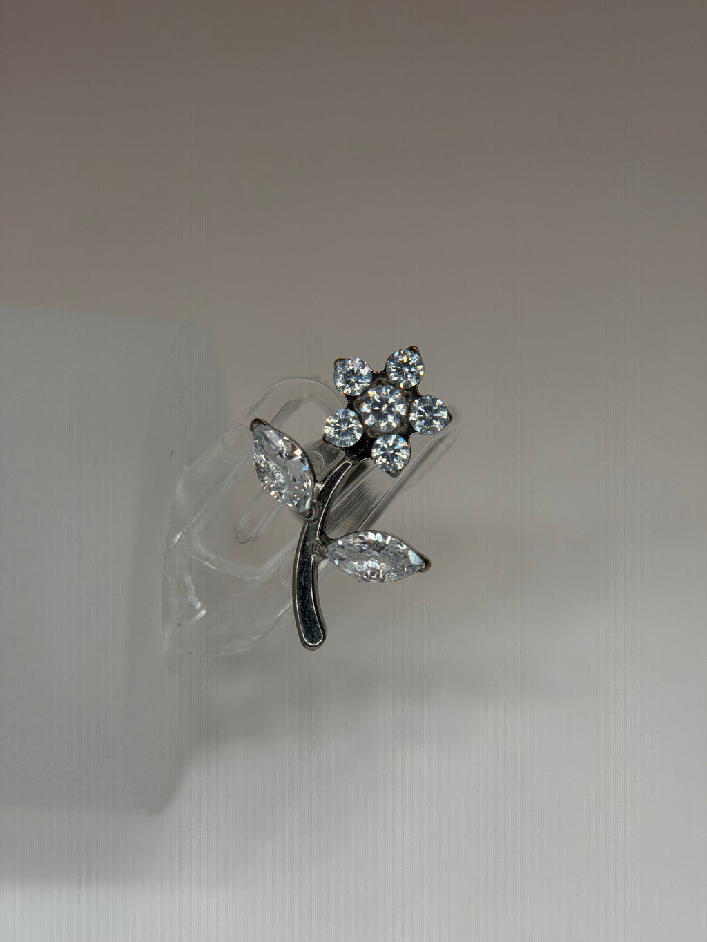 Labret flor cravejado