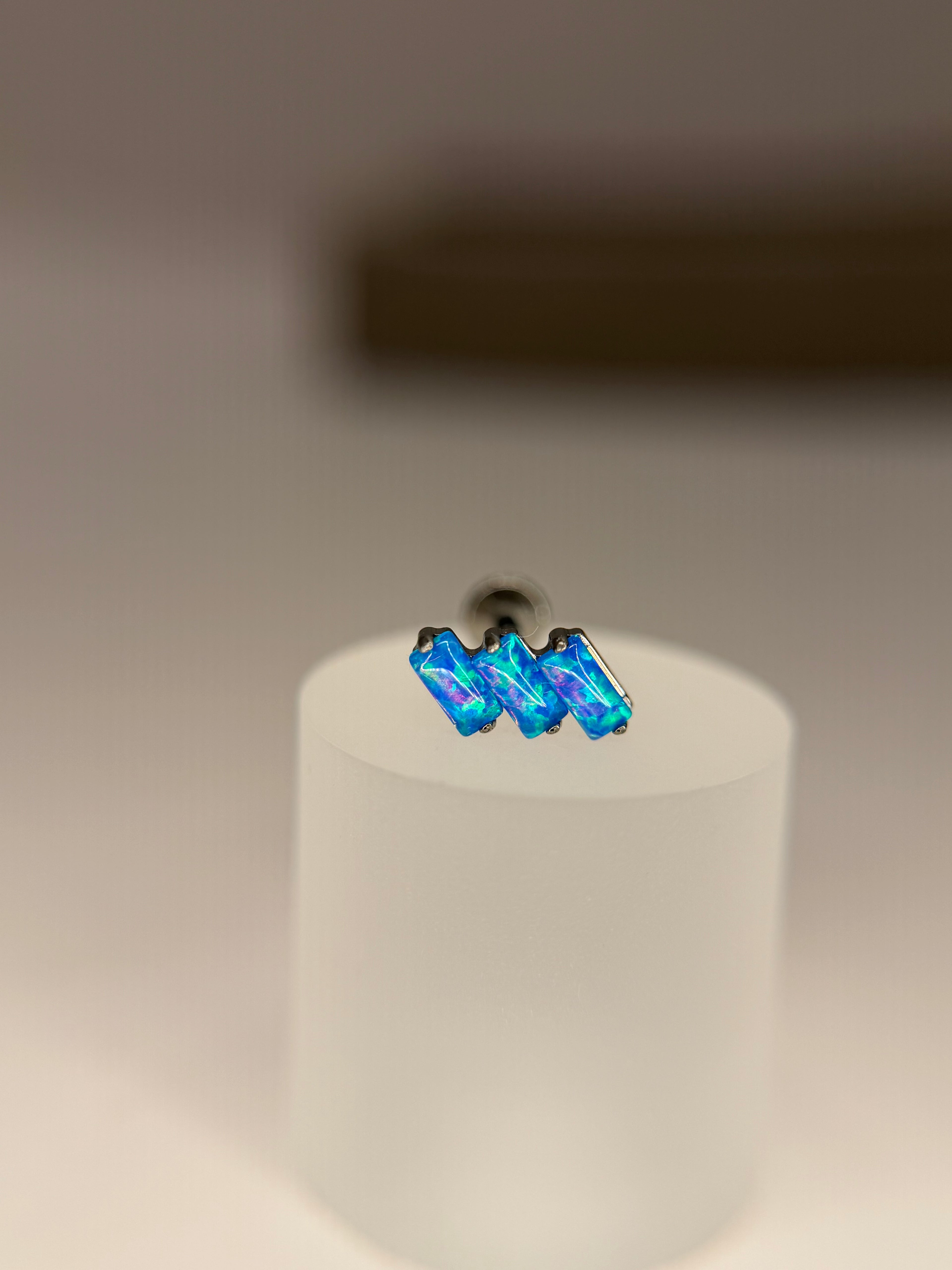 Labret Titanio Cluster Aurora