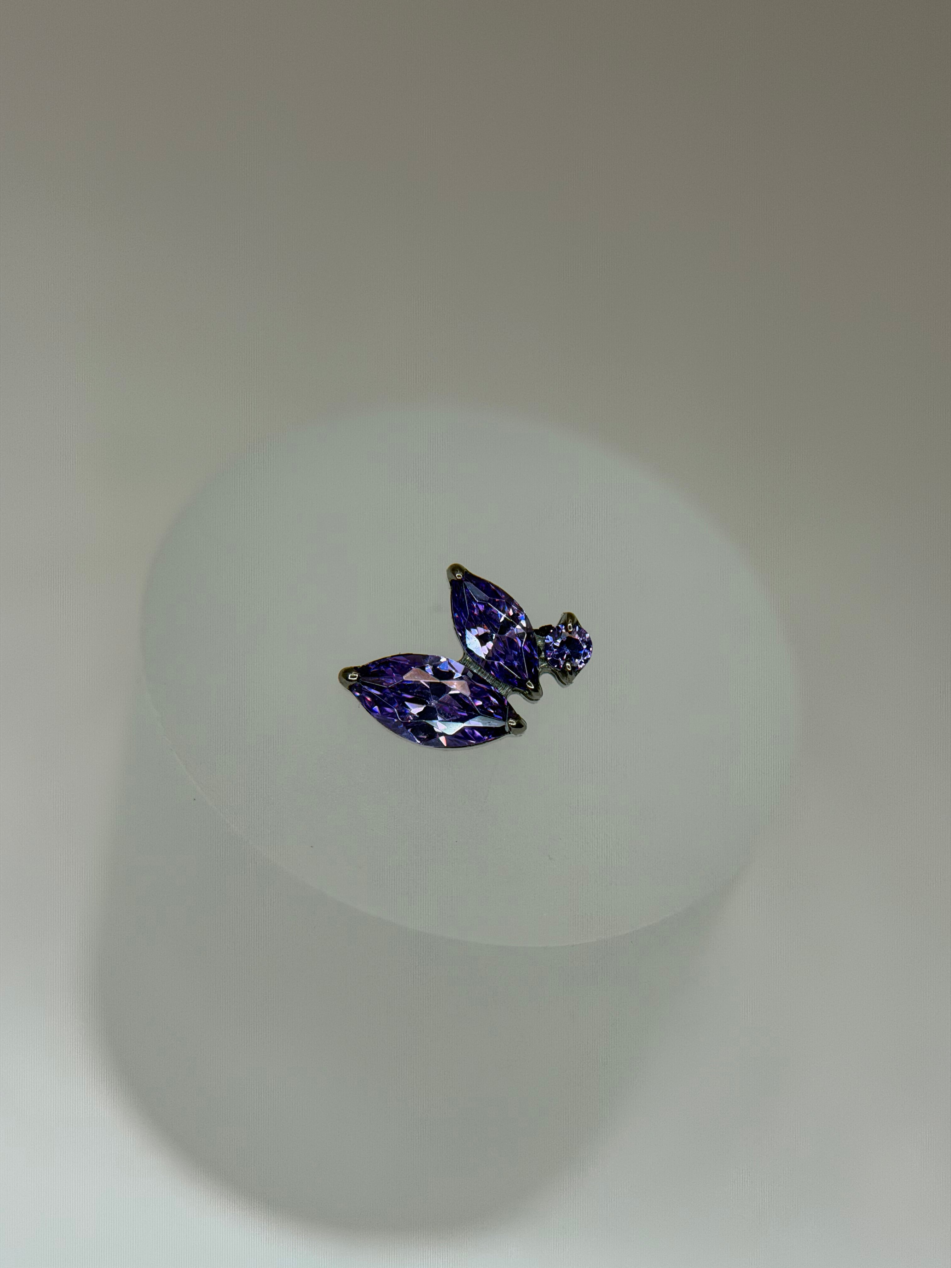 Labret Mini cluster roxo