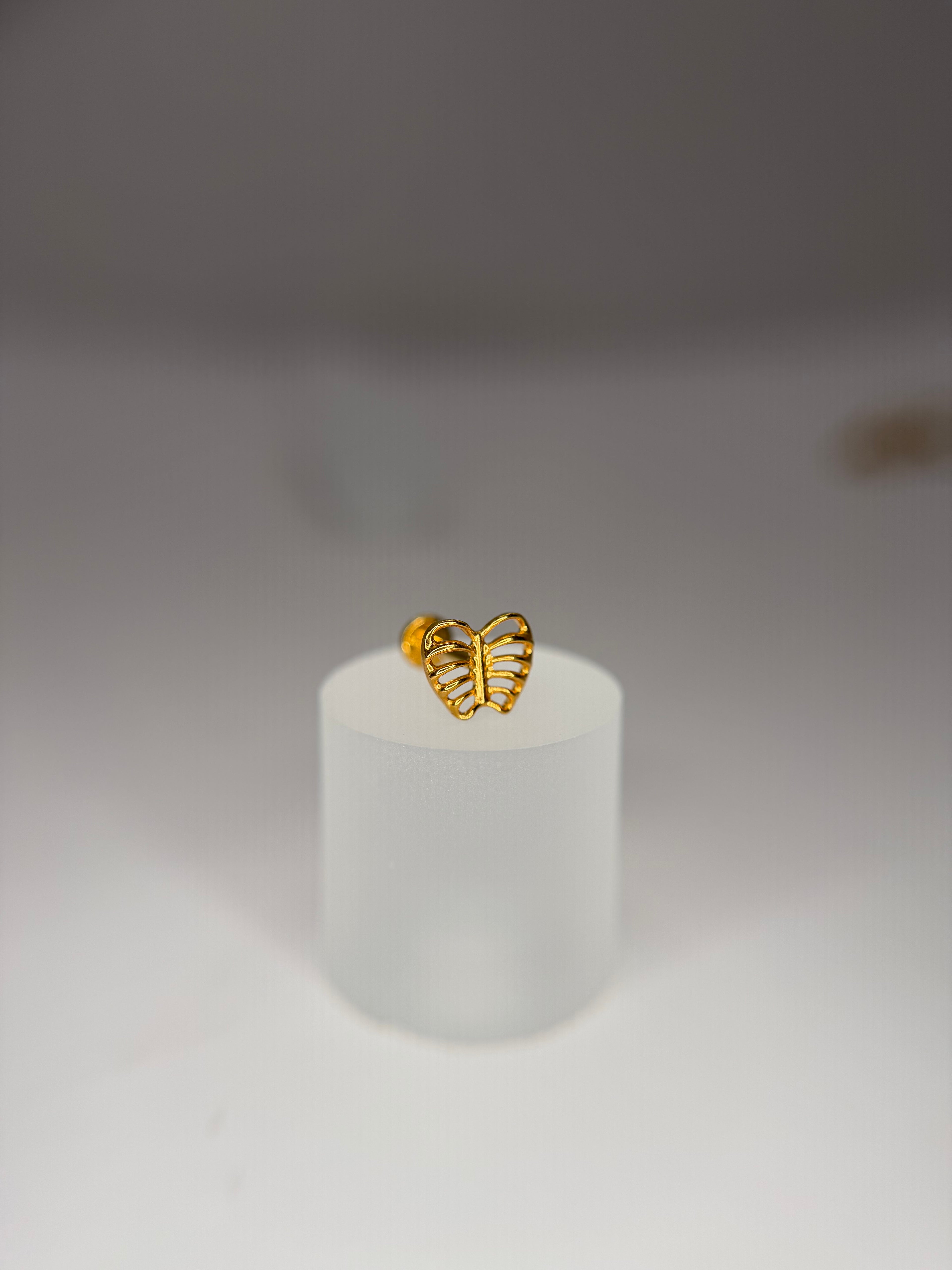Labret Titânio Costela de Adão