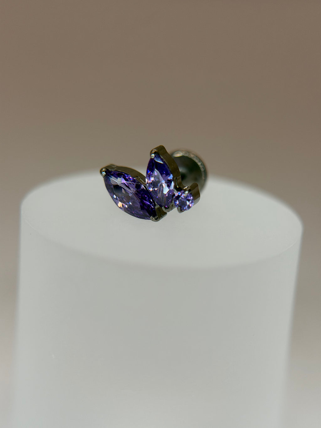 Labret Mini cluster roxo