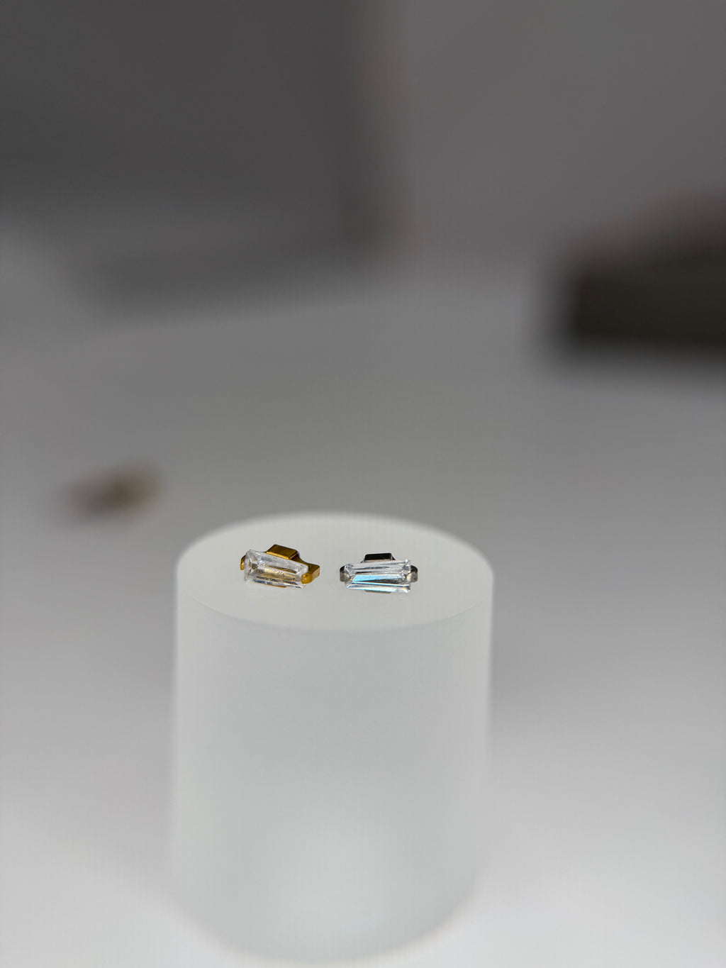 Labret Retângulo Baguete