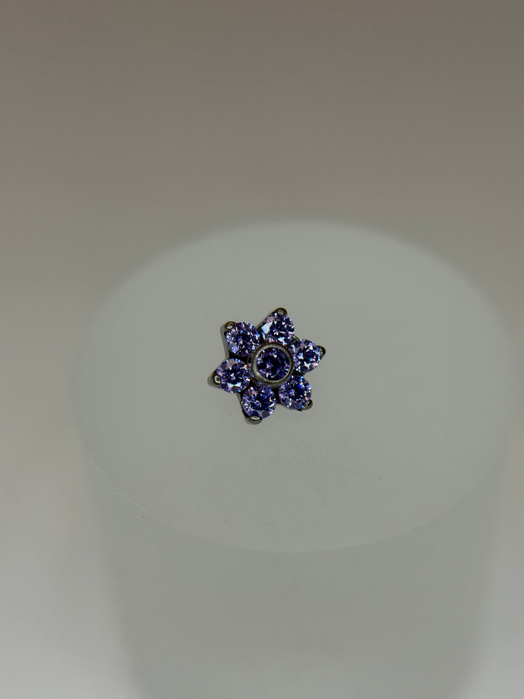 Labret Flor roxa