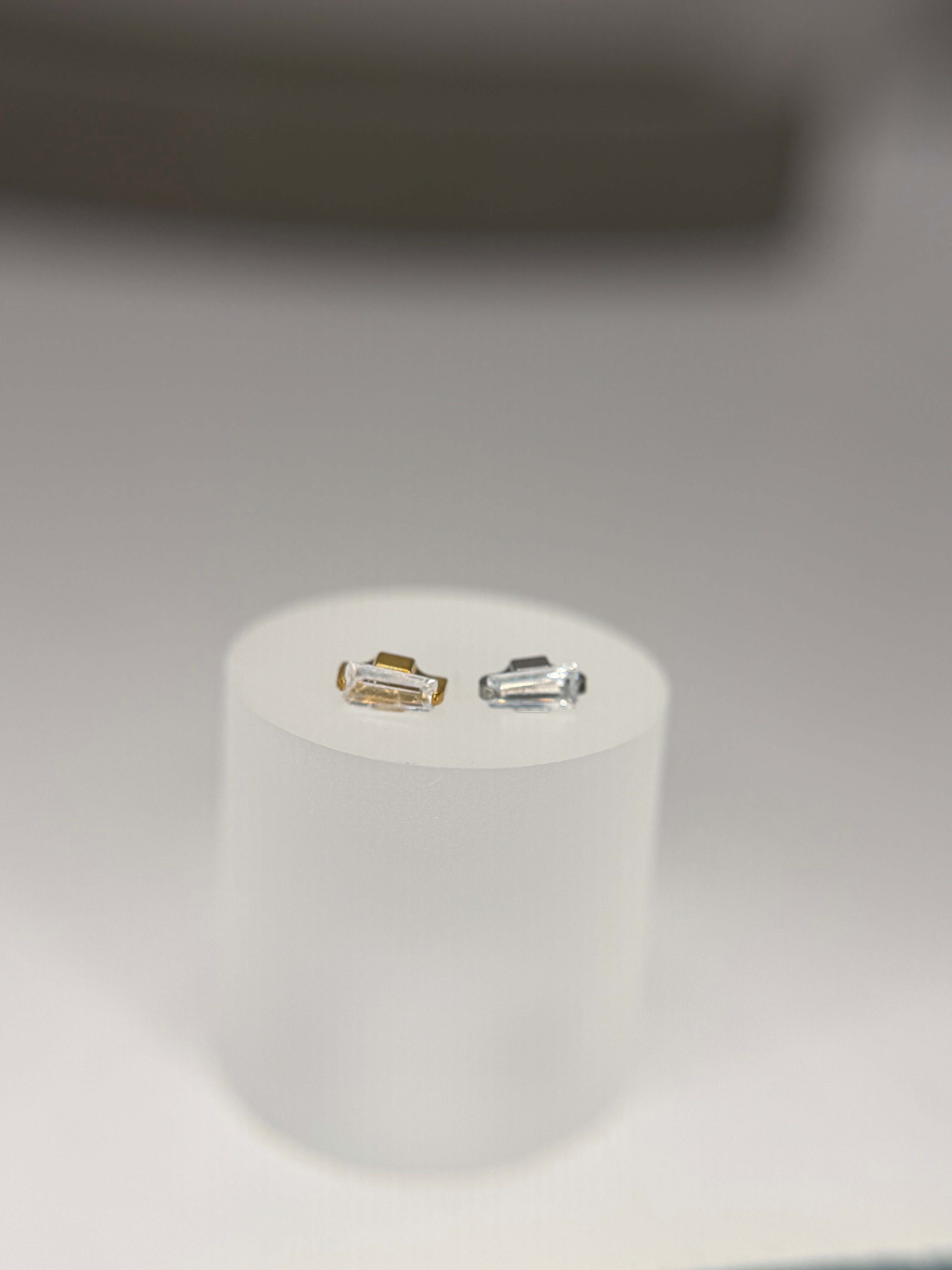 Labret Retângulo Baguete