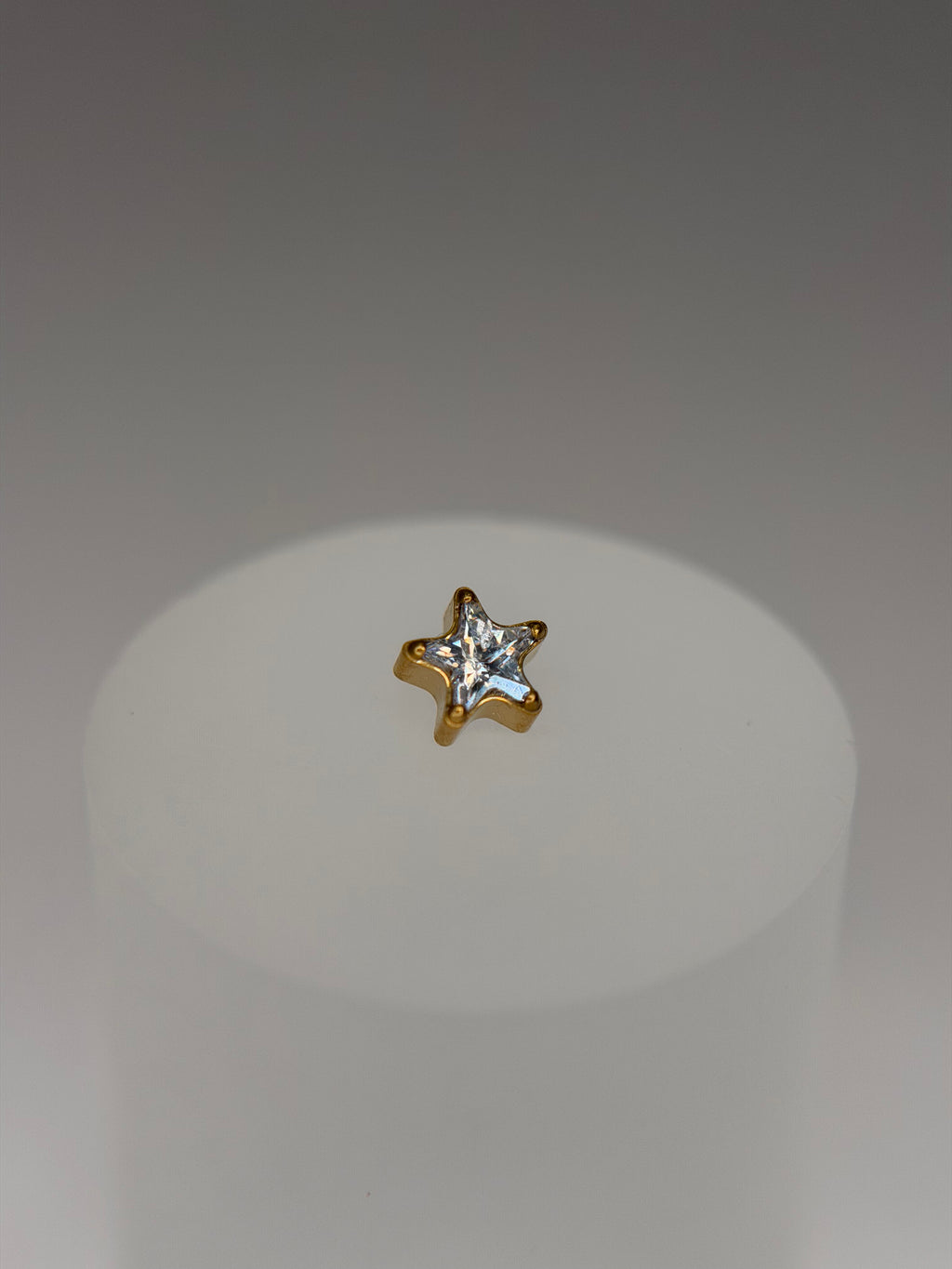 Labret Titânio Estrela