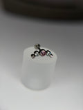 Labret Titanio cluster rose