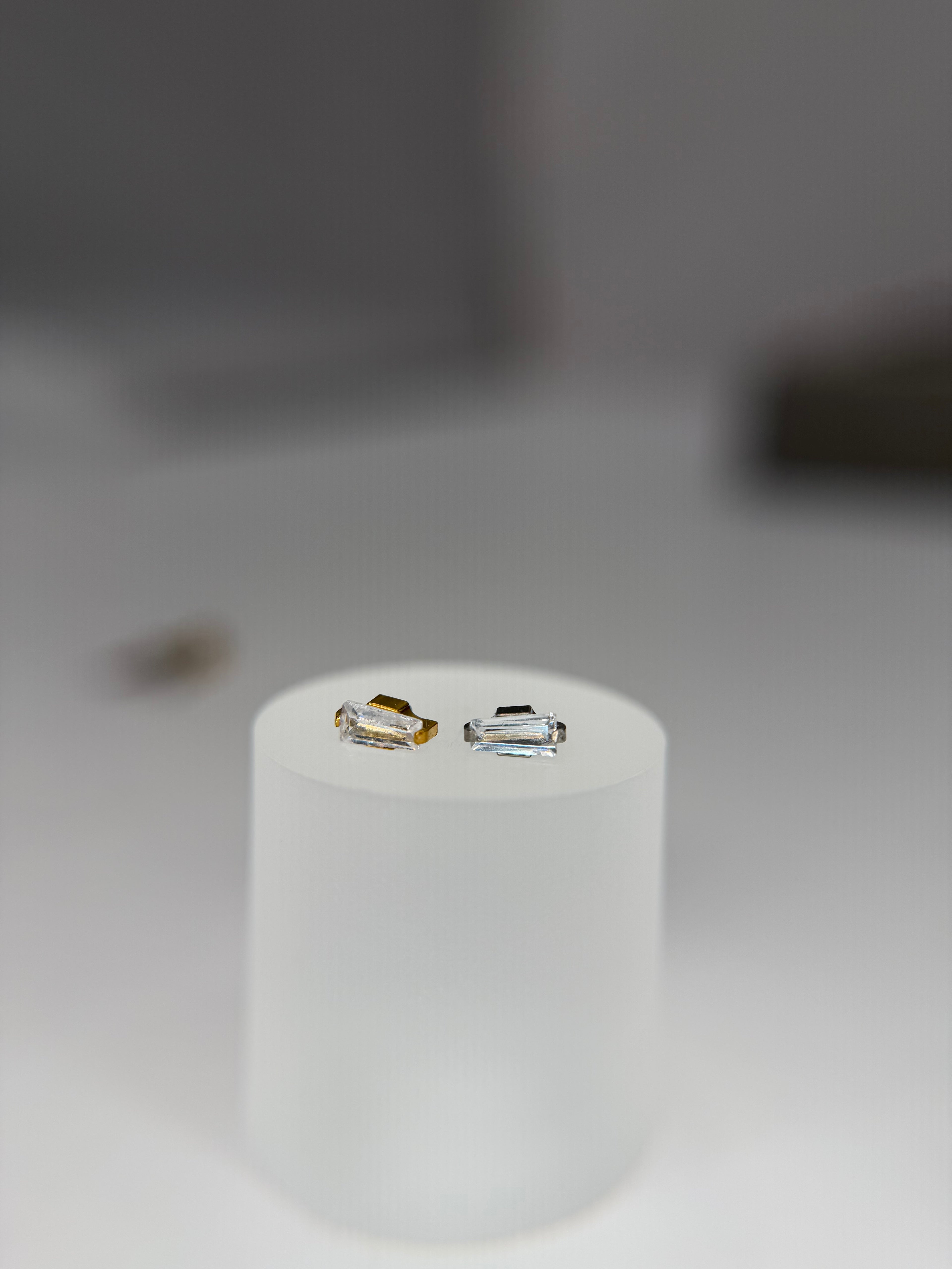 Labret Retângulo Baguete