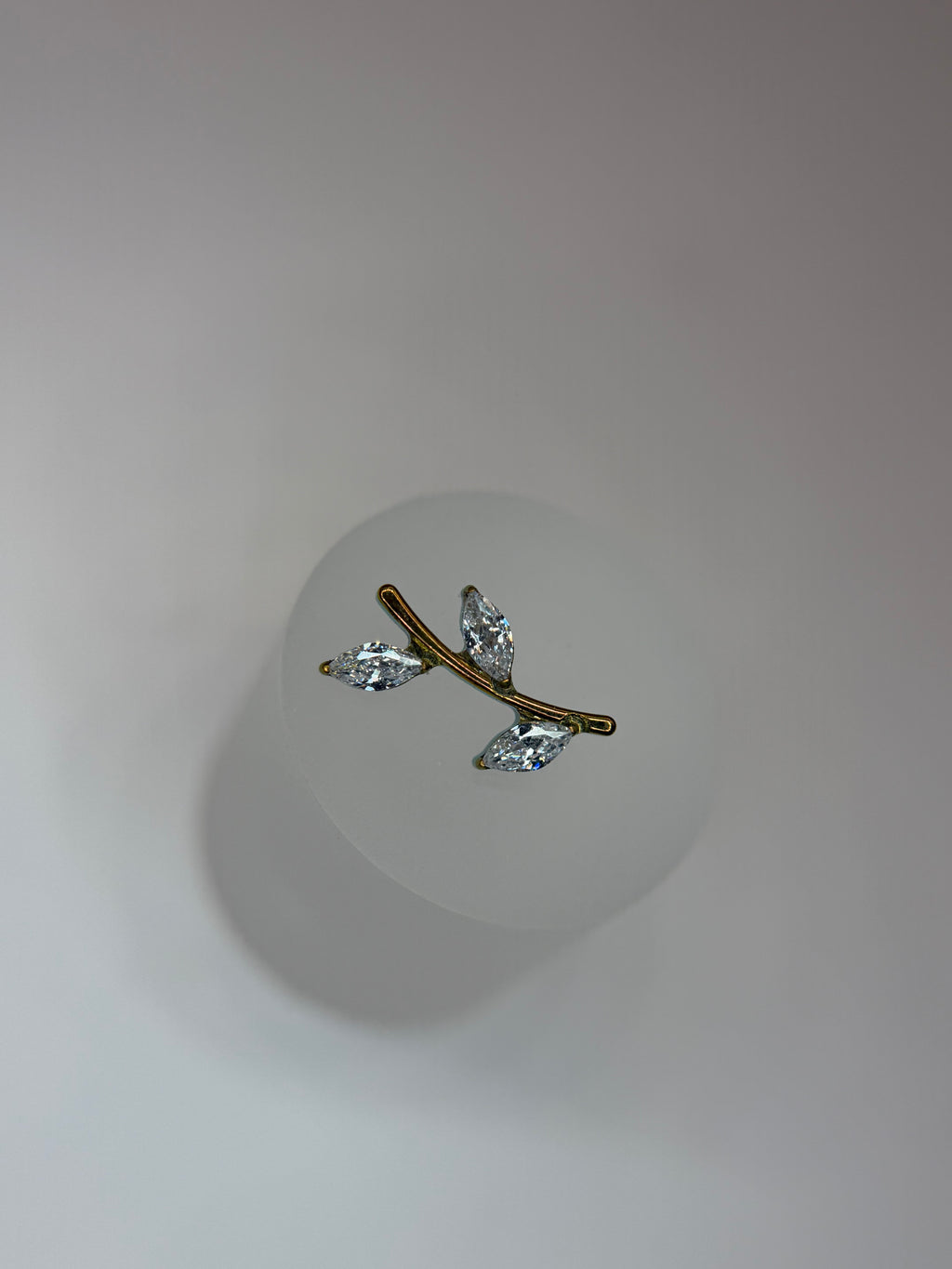 Labret Titânio Cluster galhos