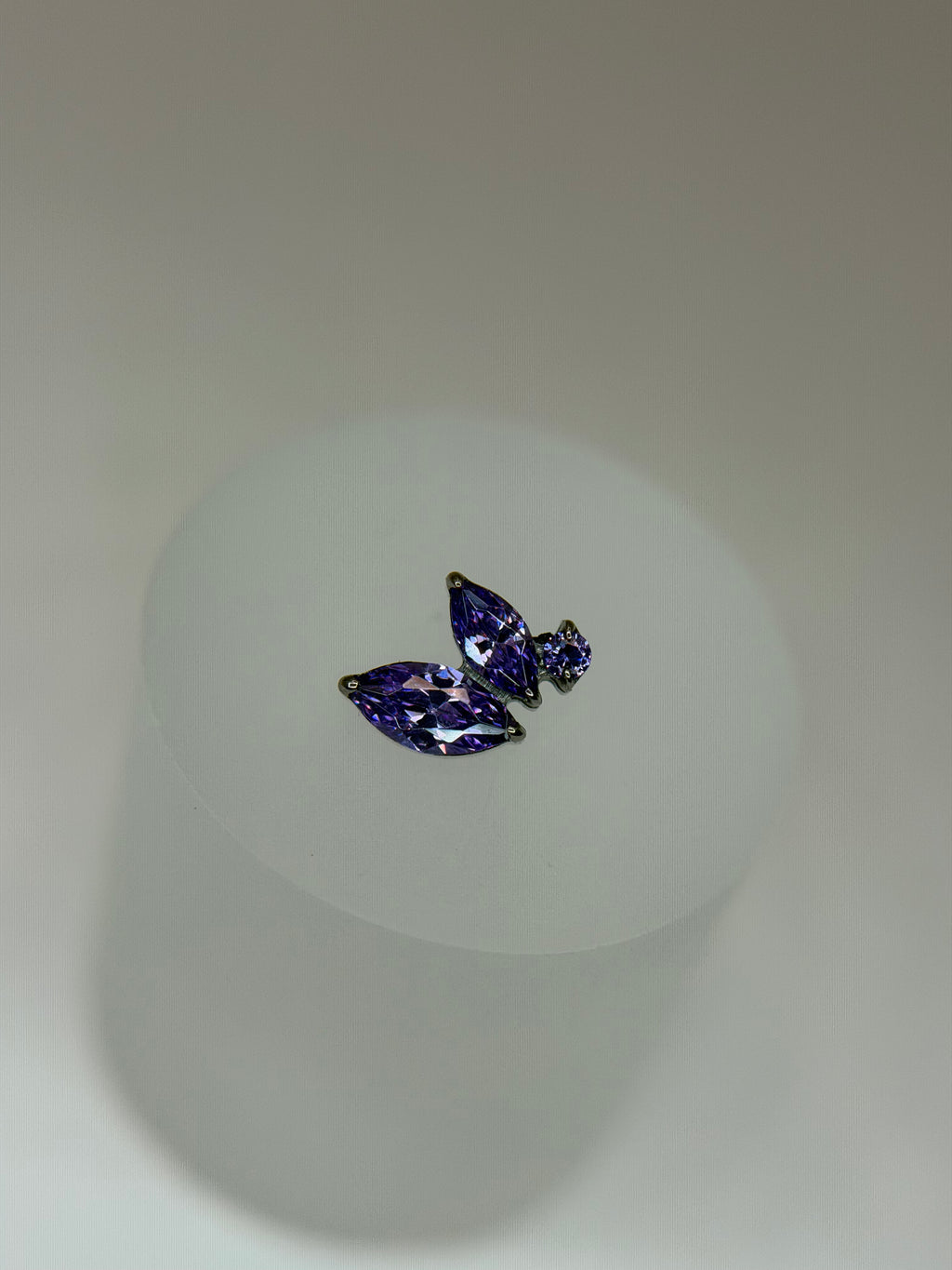 Labret Mini cluster roxo