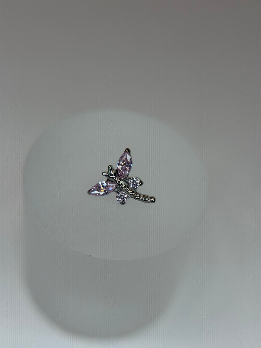 Labret libélula rose