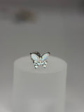 Labret  Titânio Borboleta opalla