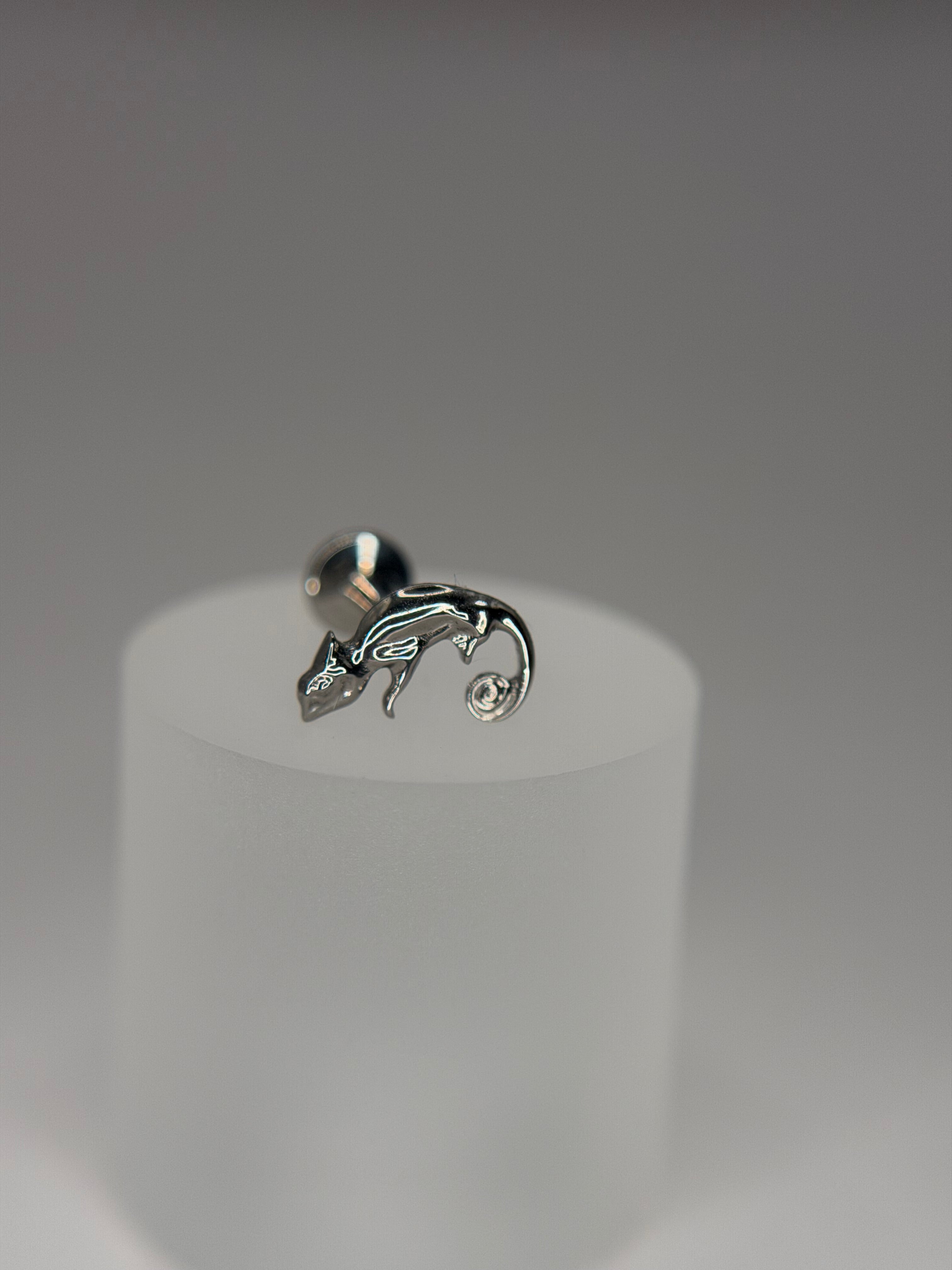 Labret Titanio camaleão
