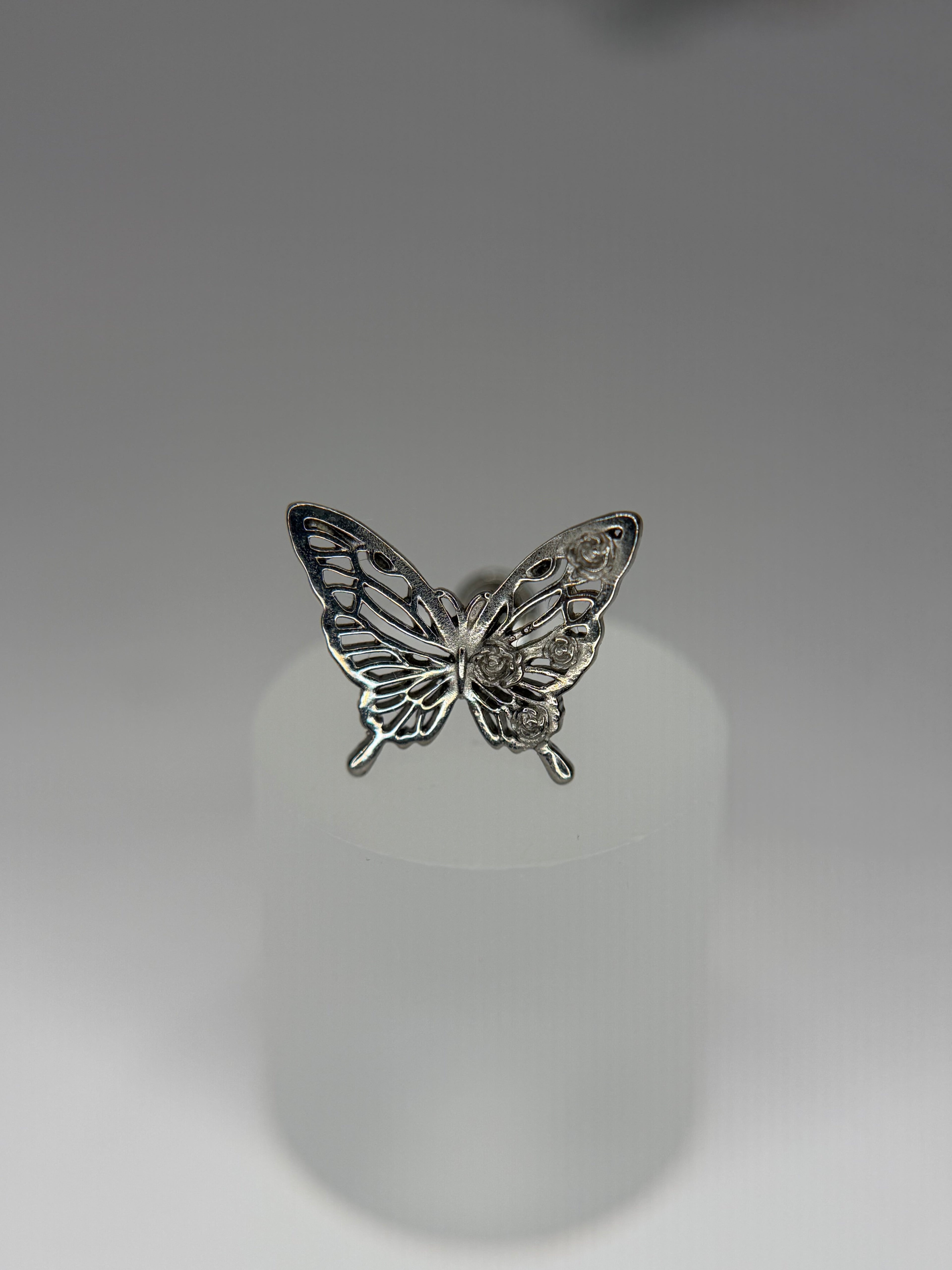 Labret Titânio butterfly