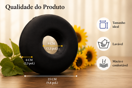 Almofada para Piercing de Orelha