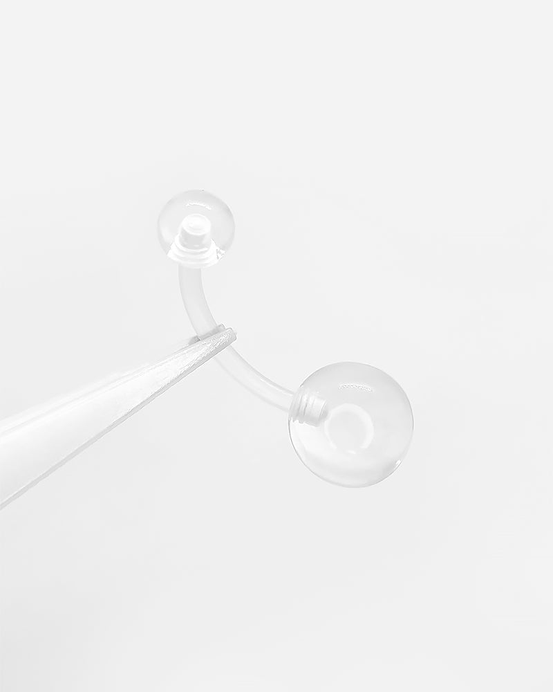 Piercing Bananabell Umbigo Básico - Bioflex